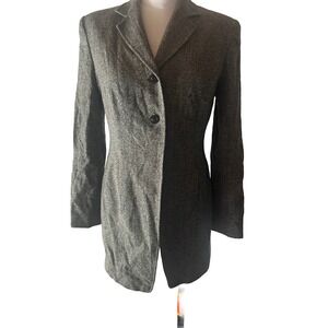 Preview Women's Wool Blend Suit Size 6 Silk Lambswool Vintage
